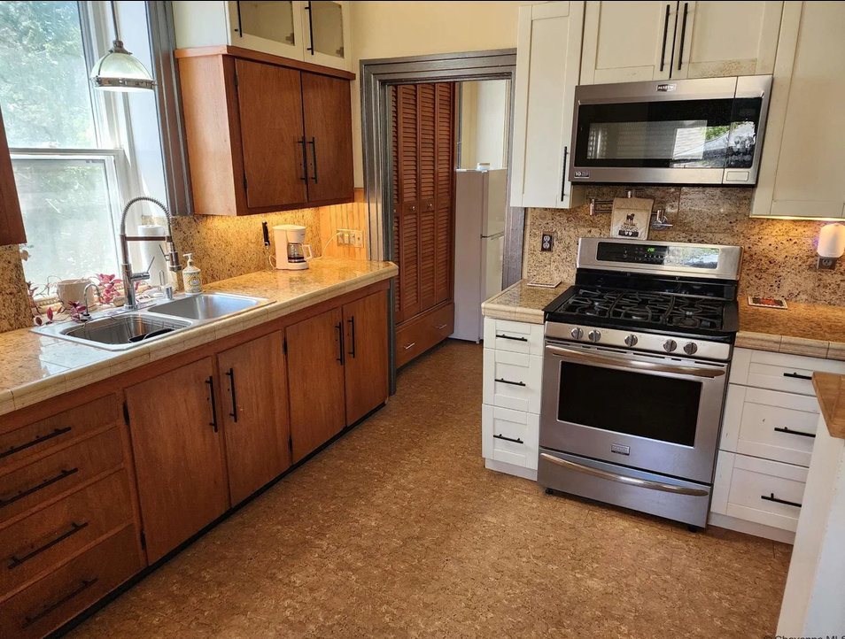 Renovated kitchen